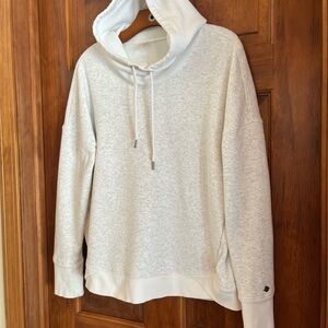 CALIA by Carrie Underwood White Ribbed Hoodie